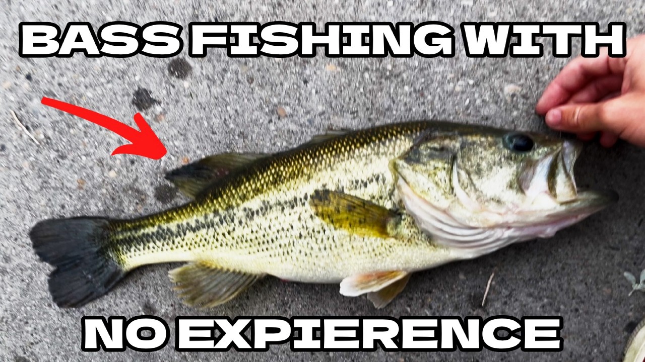 I Tried *BASS FISHING* with NO Experience…🎣😅🐟