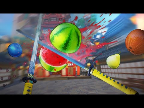 Видео: Fruit Ninja 2 VR - Старая игра в новом формате