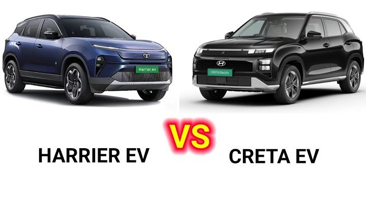 Tata Harrier EV vs Hyundai Creta EV || Auto Compare 2025