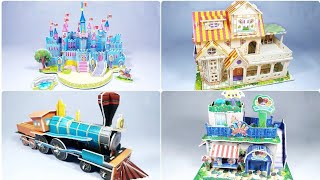 DIY PaperFoam Puzzle Collection #6 ❤️ Build Amazing Miniature Castle from PaperFoam