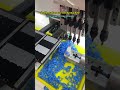 Watch the ring stone setting process on a double station wax machine
