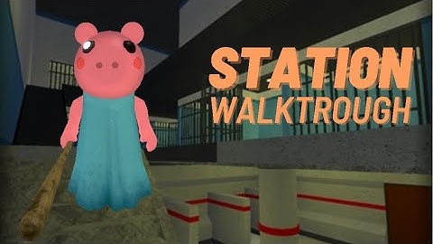 HOW TO ESCAPE THE STATION MAP (CHAPTER 2) IN PIGGY | Roblox