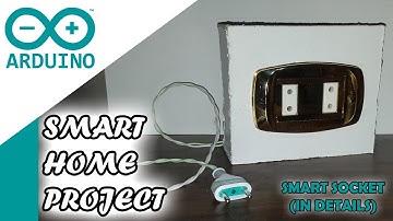 Arduino: Smart Home project version 2 (in details) اردوينو مشروع البيت الذكي فيشة ذكية tutorial