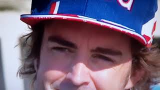 Turkey FERNANDO ALONSO taking performance of car in DUTCH interview Formula 1 gp f1