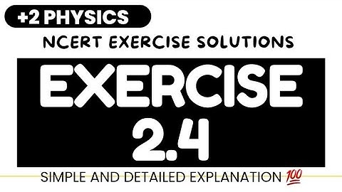 Exercise 2.4||Electric Potential and Capacitance||+2 Physics|Ncert Exercise Solutions 💯||Fizixguru