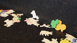 Early Lit Sensory Sticky Wall Tutorial