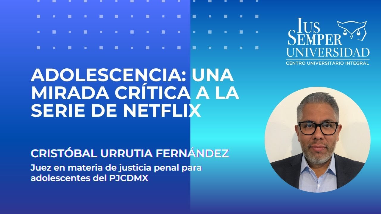 WEBINAR | Adolescencia: una mirada crítica a la serie de Netflix - YouTube