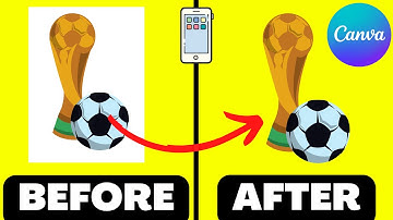 How to Make The Background TRANSPARENT on Canva Mobile App