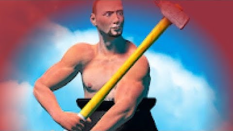 If i fall from a certain height the video ends, GETTING OVER IT with bennett foddy....