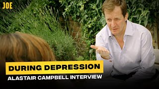 In a depressive episode, Alastair Campbell talks self-harm, addiction and happiness