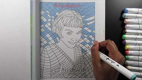 Speed Color By Number Color Questopia Creative Movie Posters Amelie