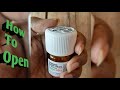 How To Open Thyroxine Sodium Tablet Bottle In Hindi | Easy To Open