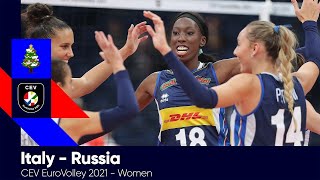 Italy vs Russia I CEV EuroVolley 2021 Women I Holidays Special