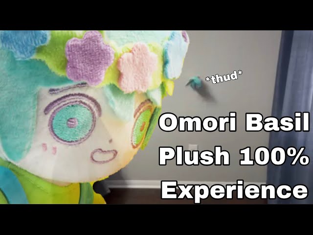 Omori Game Basil Plush Doll 