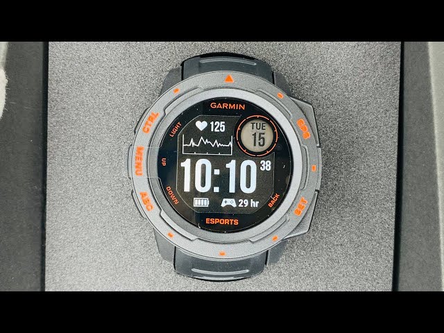 Xship.vn: Garmin Instinct E-Sports Edition Smartwatch, Black Lava (010-02064-73)