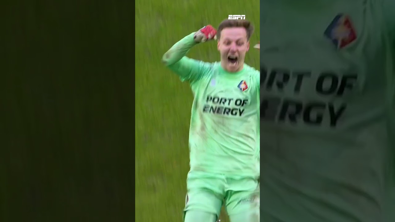 Een uitstekende zondagmiddag voor Daan Reiziger, die ook als aanvaller belangrijk was 👀🧤