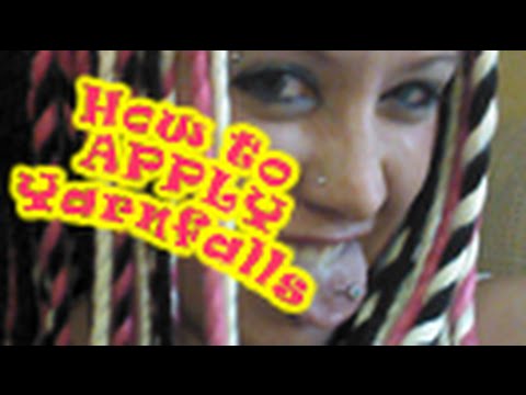 How to apply yarn falls
