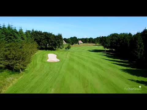 Les Ormes, Golf & Resort - drone aerial video - Rouge - Hole#14