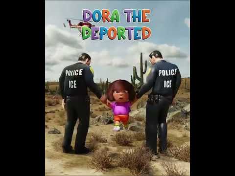 Dora The Deported Funny Trump Trump2024 Border Immigrants Meme Maga Foryourpage Foryoupage