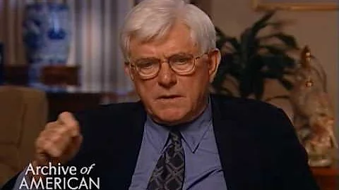 Phil Donahue on Sally Jesse Raphael -EMMYTVLEGENDS...