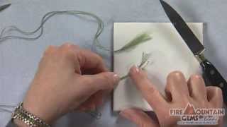 Making a Silk Thread Needle