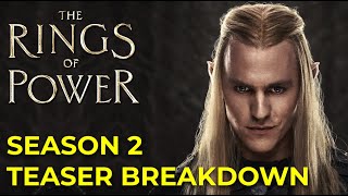 The Lord of the Rings: The Rings of Power Official Teaser Trailer Breakdown & Season 2 Expectations