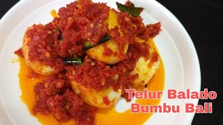 Resep Telur Balado Bumbu Bali