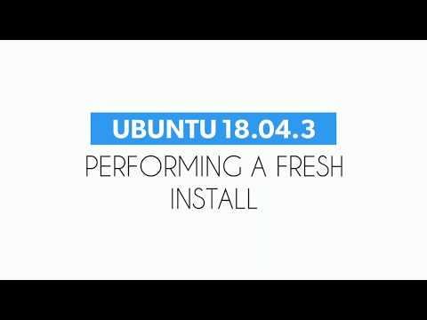 Ubuntu 18.04.3 - Fresh Install hqdefault