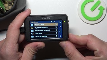 How To Manage System Sounds In MIO MiVue 732