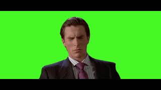 PATRICK BATEMAN CLOSING EYES TEMPLATE || GREEN SCREEN