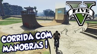 GTA V - BMX Park! Corrida com Manobras!