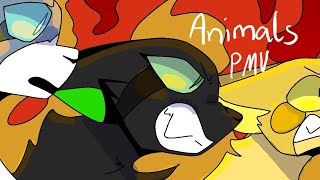 Animals pmv // Warrior cats Hollyleaf & Ashfur