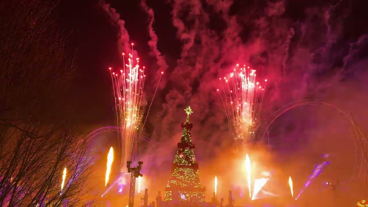 Movie Park Hollywood Christmas Lights 2025 