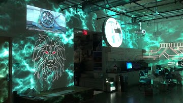Projection Mapping Project03 Tron World Walk Through