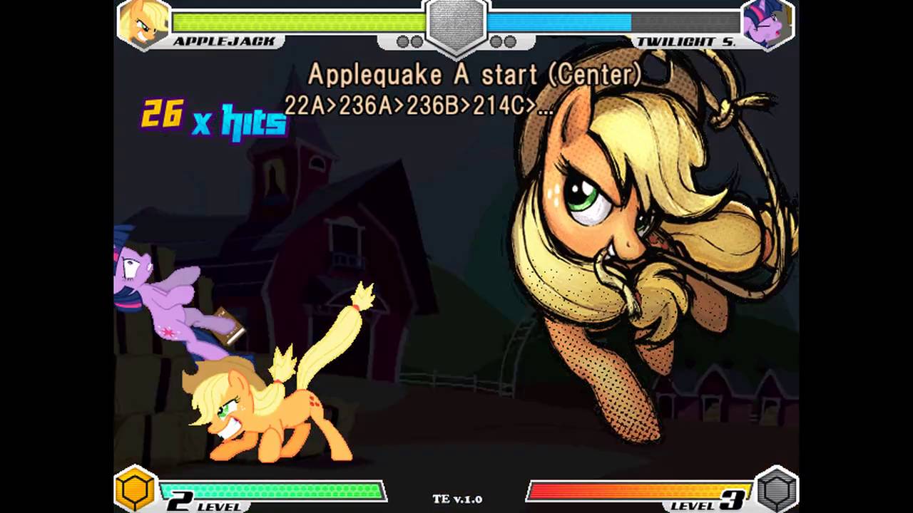Fighting is Magic Tribute Edition v1.0 Applejack Combos YouTube