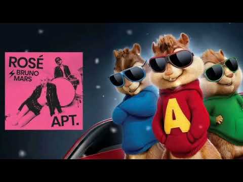 ROSE \u0026 BRUNO MARS - APT ( ALVIN AND THE CHIPMUNKS VERSION)