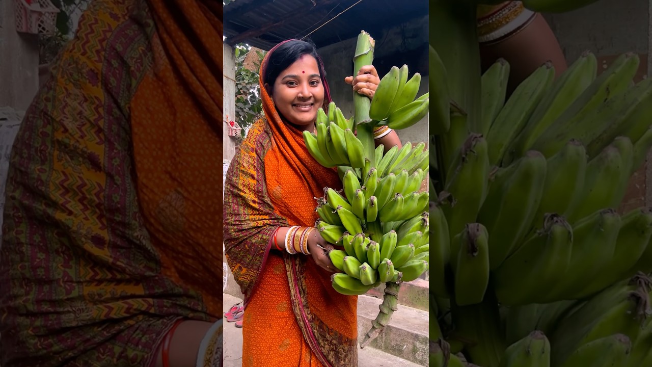 Рецепт сырых бананов стал вирусным в домашних условиях! 🔥🍌🏠
