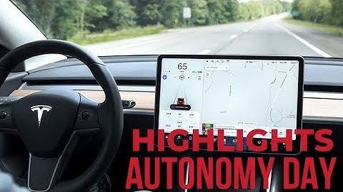 Tesla Autonomy Day - Robotaxi & Highlights !