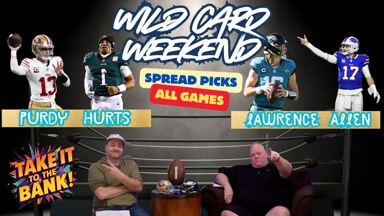 NFL WILD CARD WEEKEND Picks (ALL 6 GAMES) You Can TAKE TO THE BANK!