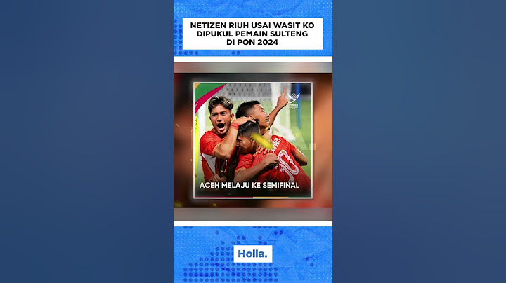Netizen Riuh Usai Wasit KO Dipukul Pemain Sulteng di PON 2024