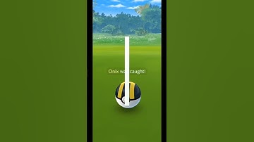 SHINY ONIX!!! Steelix evolve #pokemongo PokemonGO! Bagon Vommunity Day #shiny #pokemon #clips