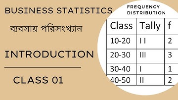 Business statistics chapter 1/Introduction/frequency distribution/shaharia math