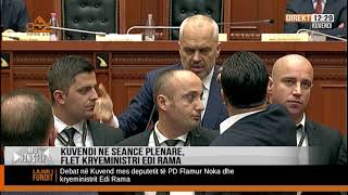 Sherri ne Parlament Flamur Noka - Edi Rama