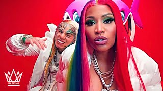 6IX9INE - BALLIN ft. Nicki Minaj, Pop Smoke (RapKing Music Video)