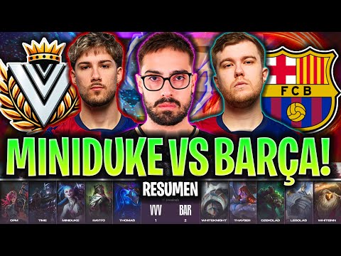 MINIDUKE CONTRA BARÇA PARA IR A LA FINAL! | VVV vs BAR RESUMEN COMPLETO SEMIFINAL PLAYOFFS SUPERLIGA