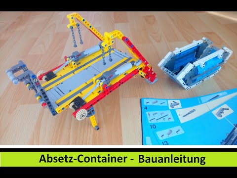 Bauanleitung Absetz-Container für Arocs 42043 Hooklift