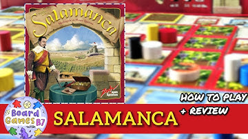 Salamanca Board Game, How to Play, Review, Stefan Dorra, Hidden Gem