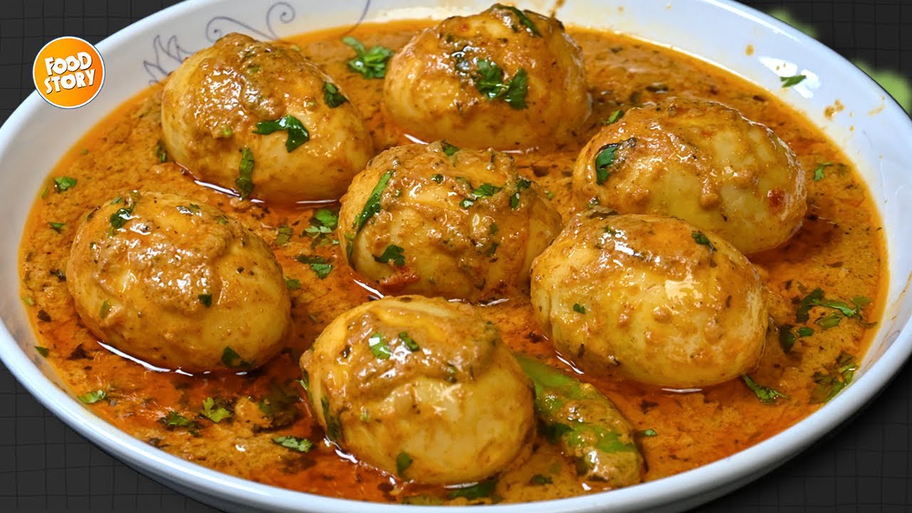 Easy Shahi Anda Masala Recipe (Sehri Special), Mughli Egg Curry Recipe, New Egg Recipe by Food Story