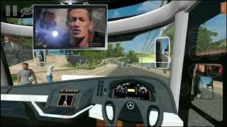 MOD JB3 BUS HARYANTO FULL MUSIK ABAH LALA (BUKIT TINGGI-PADANG)  Bus Simulator Indonesia screenshot 1