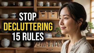 15 Japanese Rules That Keep Your Home From Ever Getting Cluttered Again